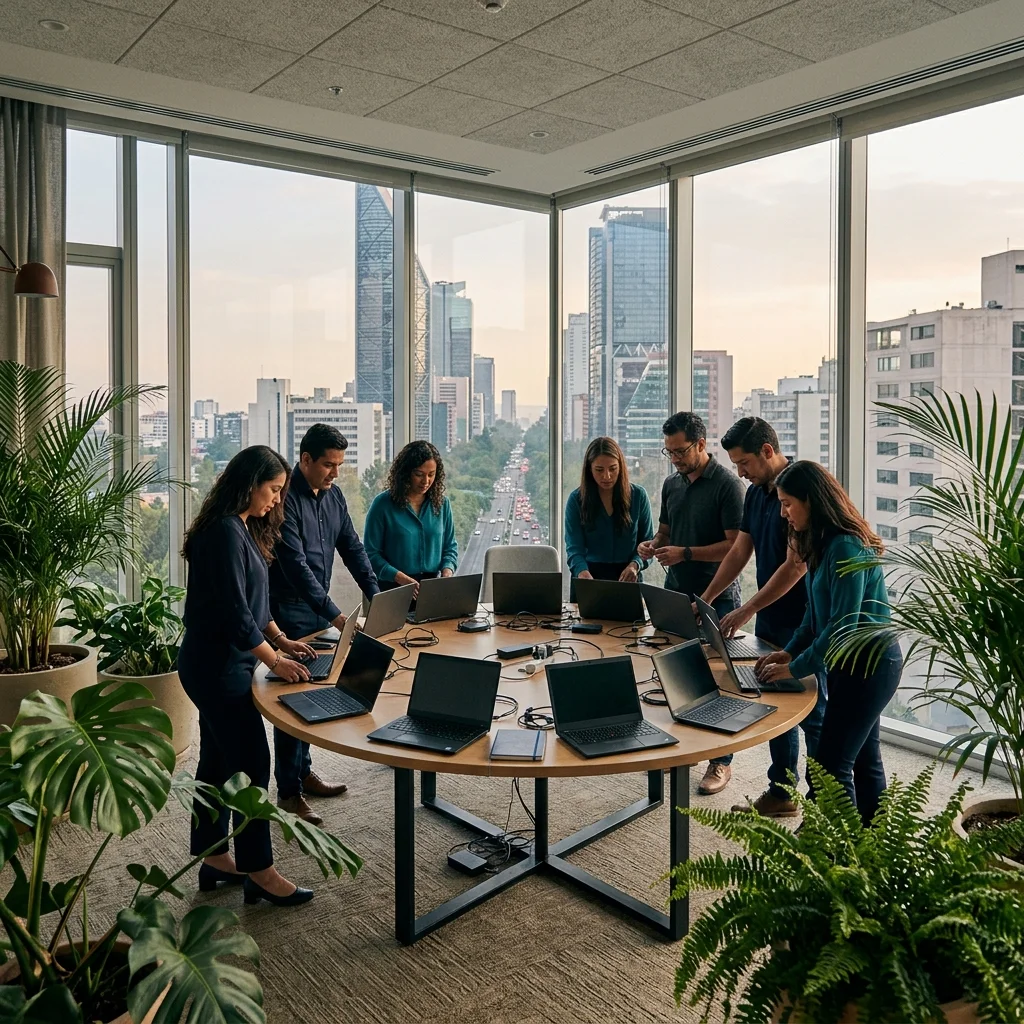 Empresas en Ciudad de México implementando circularidad tecnológica