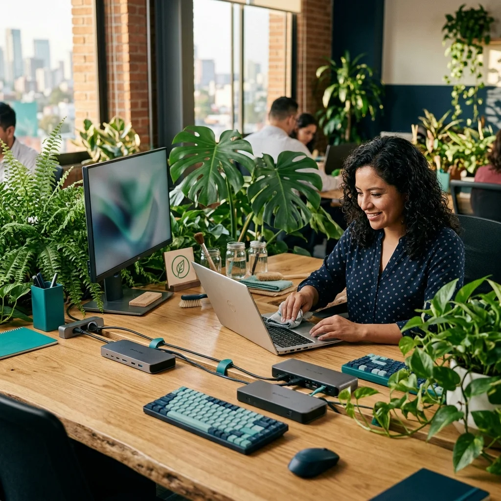 Sustentabilidad en equipos de cómputo: parque tecnológico empresarial gestionado con principios sustentables
