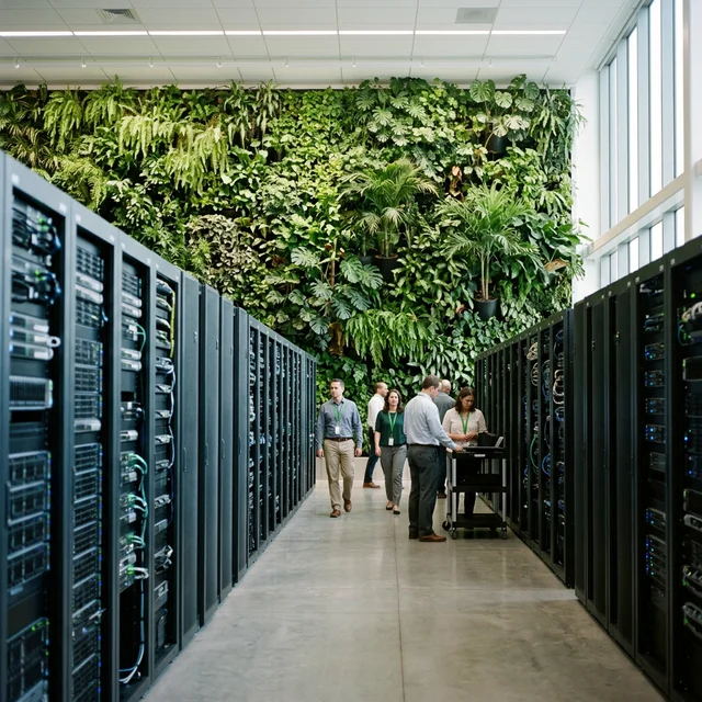 Disposición de servidores empresariales